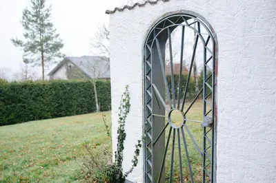 Ein Garten an der Unterkunft HeartArt
