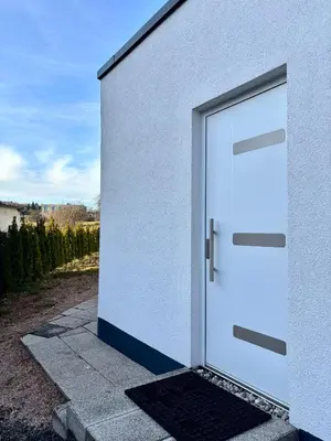 Grundriss der Unterkunft Moderne Ferienwohnung nahe Bostalsee