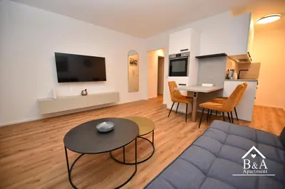 TV/Unterhaltungsangebot in der Unterkunft B & A Apartment mit Balkon und Parkplatz in Koblenz Metternich