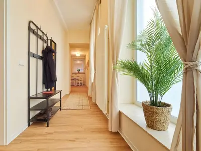 Ein Bett oder Betten in einem Zimmer der Unterkunft Marx - Modernes Apartment - Top Lage im Zentrum - Gratis WLAN - ideal für Geschäftsreisende & Paare