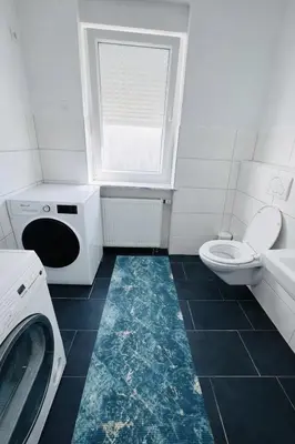 Ein Badezimmer in der Unterkunft 2-Zimmer-Wohnung an der Mosel mit Terrasse