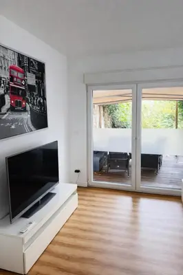 TV/Unterhaltungsangebot in der Unterkunft 2-Zimmer-Wohnung an der Mosel mit Terrasse