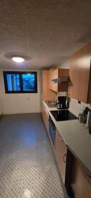 Küche/Küchenzeile in der Unterkunft Ferienwohnung Chandony