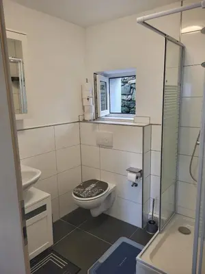Ein Badezimmer in der Unterkunft Ferienhaus Neunkirchen-Daun
