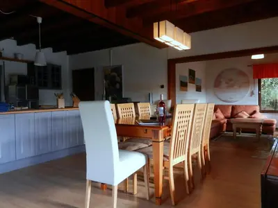 Grundriss der Unterkunft Cabin in Meiserich with swimming pool