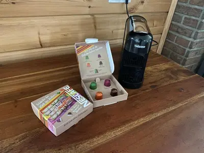 Kaffee-/Teezubehör in der Unterkunft Eifelcottage Wren