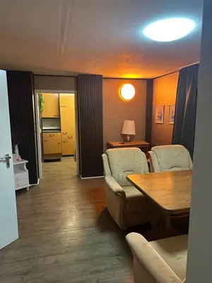 Küche/Küchenzeile in der Unterkunft Freilinger See Bar