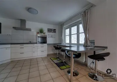 Küche/Küchenzeile in der Unterkunft Gästehaus Lydia
