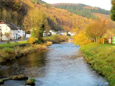 Naturlandschaft in der Nähe des Ferienhauses