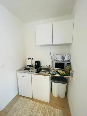 Küche/Küchenzeile in der Unterkunft Aparts4ring 10, Nürburg