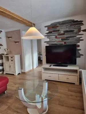 TV/Unterhaltungsangebot in der Unterkunft Ferienwohnung Braun