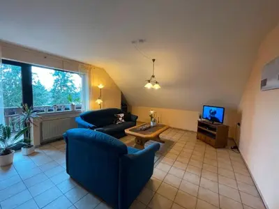 TV/Unterhaltungsangebot in der Unterkunft Ferienwohnung Adelheid Brachtendorf
