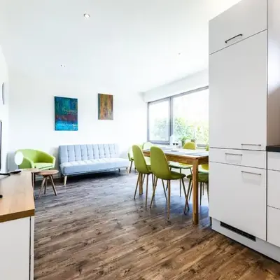 Bungalow im Campingpark