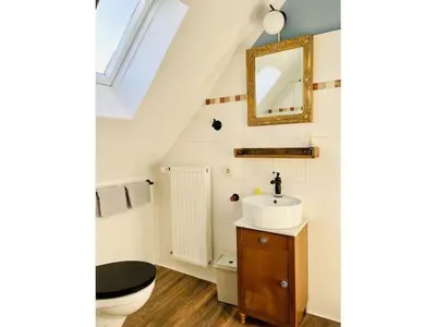 Ein Badezimmer in der Unterkunft Holiday home in Neichen with barbecue