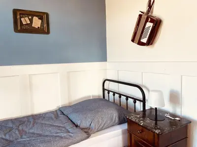 Ein Bett oder Betten in einem Zimmer der Unterkunft Holiday home in Neichen with barbecue