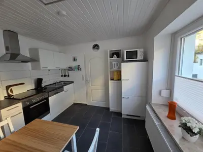 Küche/Küchenzeile in der Unterkunft Ferienhaus Flieja