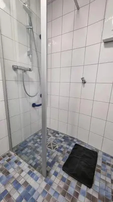 Ein Badezimmer in der Unterkunft Moselzeit in Neef