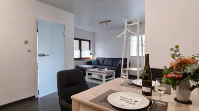 Ein Sitzbereich in der Unterkunft Moselzeit in Neef
