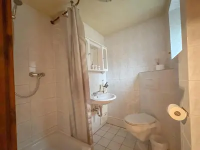 Ein Badezimmer in der Unterkunft Neef