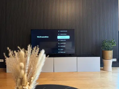 TV/Unterhaltungsangebot in der Unterkunft Modernes 2-Zimmer-Apartment in der Altstadt