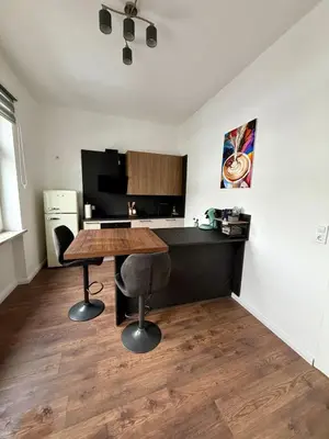 TV/Unterhaltungsangebot in der Unterkunft Stilvolle Wohnung mit Rheinblick