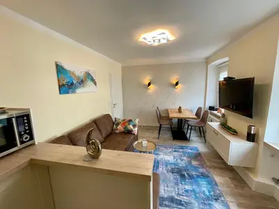 TV/Unterhaltungsangebot in der Unterkunft Ferienwohnung bei Toni und Klaus