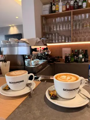 Kaffee-/Teezubehör in der Unterkunft Pension und Restaurant Zur kleinen Rebe