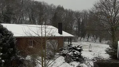 Jagdhaus Maja im Winter