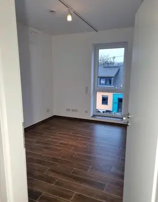 Grundriss der Unterkunft Modernes 2-Zimmer Luxus Apartment mit Balkon- Stilvolle und Gemütliche Ferienwohnung