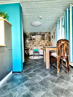 Küche/Küchenzeile in der Unterkunft Casa Alba