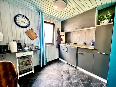 Küche/Küchenzeile in der Unterkunft Casa Alba