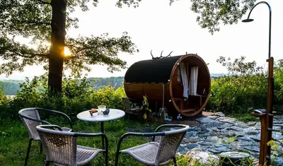 Naturlandschaft in der Nähe der Ferienwohnung