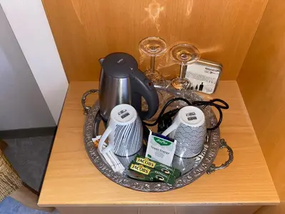 Kaffee-/Teezubehör in der Unterkunft Gästehaus im Oberdorf