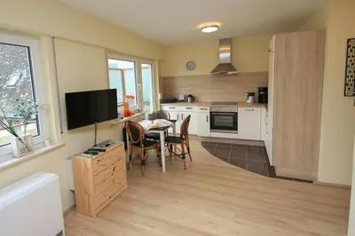 Küche/Küchenzeile in der Unterkunft Ferienwohnung Fine