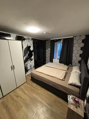Ein Bett oder Betten in einem Zimmer der Unterkunft Haus am Freilinger See Bar