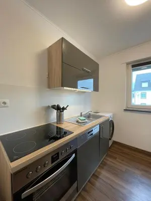 Küche/Küchenzeile in der Unterkunft 3 Wohnungen in einem Haus, ideal bis 14 Personen