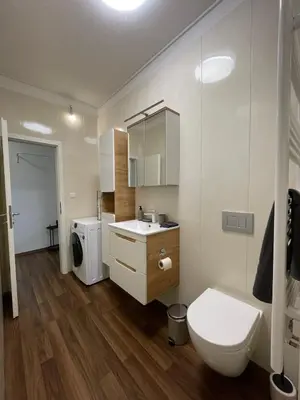 Ein Badezimmer in der Unterkunft 3 Wohnungen in einem Haus, ideal bis 14 Personen