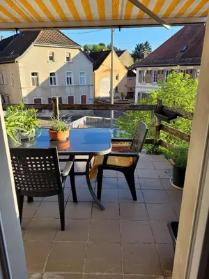 Ein Balkon oder eine Terrasse in der Unterkunft RELAX PUR in der NATUR I & II