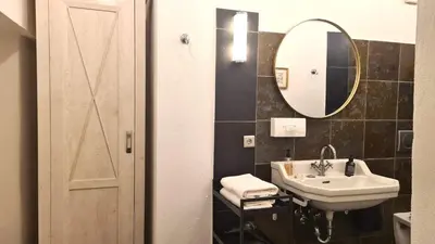 Ein Badezimmer in der Unterkunft Mosel-Side De Luxe Suite