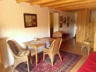 Ein Sitzbereich in der Unterkunft Apartment Ferien-Apartment 1 by Interhome