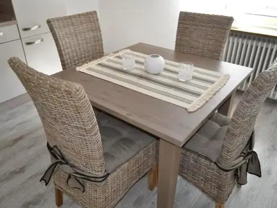 Ein Sitzbereich in der Unterkunft Apartment Burgblick by Interhome