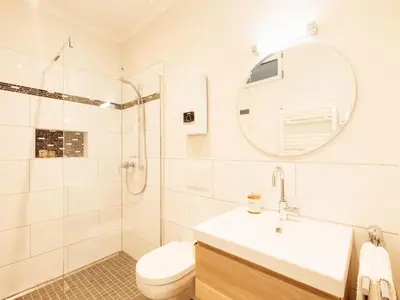 Ein Badezimmer in der Unterkunft Apartment FeWo Mosel Hygge by Interhome