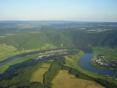Naturlandschaft in der Nähe der Ferienwohnung
