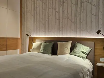 Ein Bett oder Betten in einem Zimmer der Unterkunft Holiday Home mit Terrasse und Garten Südeifel by Interhome