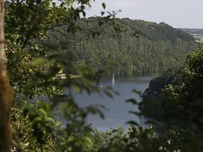 Naturlandschaft in der Nähe des Ferienhauses