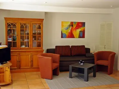 Ein Sitzbereich in der Unterkunft Apartment Göttert by Interhome