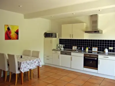 Küche/Küchenzeile in der Unterkunft Apartment Göttert by Interhome