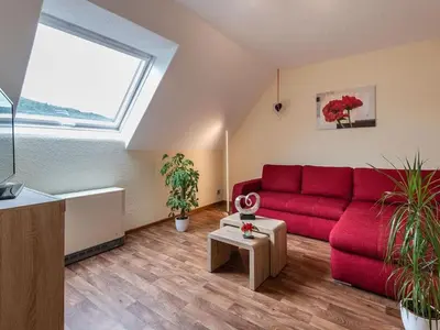 Ein Sitzbereich in der Unterkunft Apartment Alexandra by Interhome
