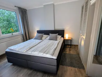 Ein Bett oder Betten in einem Zimmer der Unterkunft Apartment Haus Starkenburg by Interhome