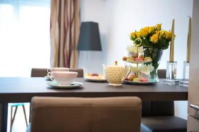Essen in der Ferienwohnung oder in der Nähe